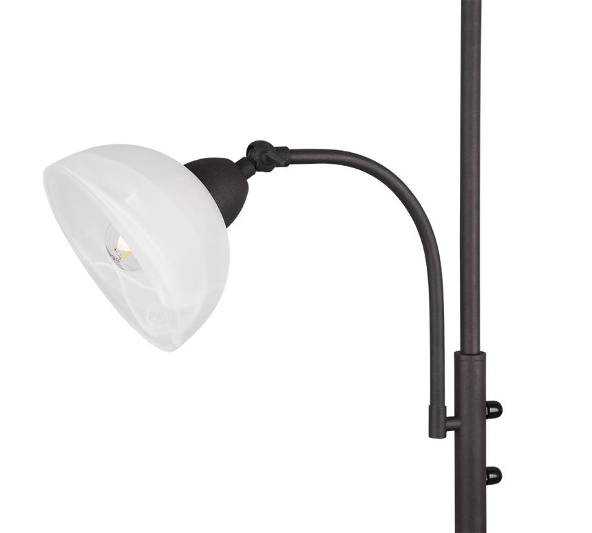 Lámpara de pie Trio Country LED rusty 3000K 184cm R46322024