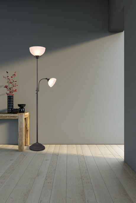 Lámpara de pie Trio Country LED rusty 3000K 184cm R46322024