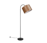 Lámpara de pie Trio Pardina LED negro mate 2700K 207cm R46741032