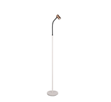 Lámpara de pie Trio Taryn LED marrón café 2700K 133,5cm R46851065
