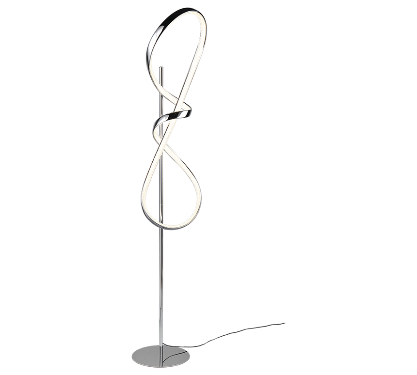 Trio Padua Lámpara de pie metal cromo R47281106