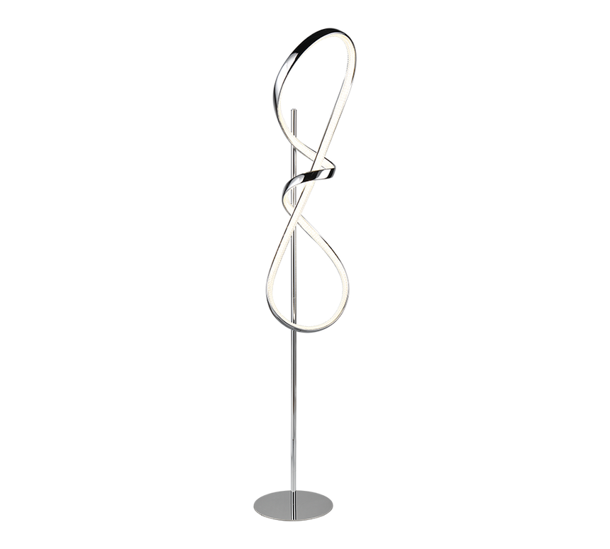 Trio Padua Lámpara de pie metal cromo R47281106
