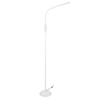 Lámpara de pie Trio Toro LED blanco táctil 145cm R47641101