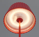 Trio Suarez Lámpara de pie LED portátil y recargable rojo R47706110