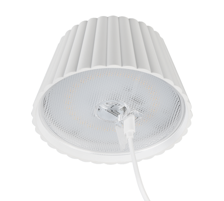 Lámpara de pie de exterior Trio Suarez LED portátil blanco mate 3000K táctil IP44 R47706131 - vista 4