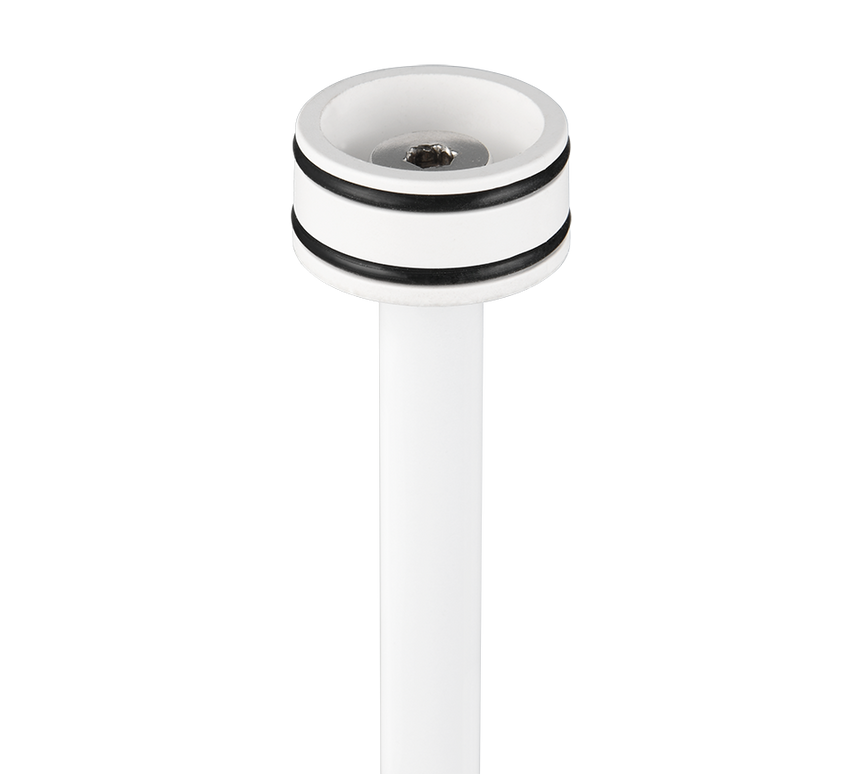 Lámpara de pie de exterior Trio Suarez LED portátil blanco mate 3000K táctil IP44 R47706131 - vista 5