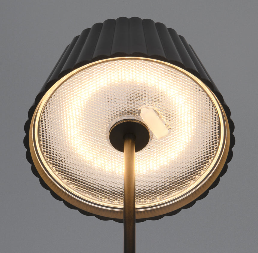 Trio Suarez LED Portable and rechargeable floor lamp black R47706132