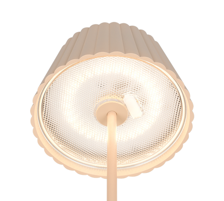 Lámpara de pie de exterior Trio Suarez LED sand táctil 3000K IP44 123cm R4770616