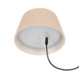 Lámpara de pie de exterior Trio Suarez LED sand táctil 3000K IP44 123cm R4770616
