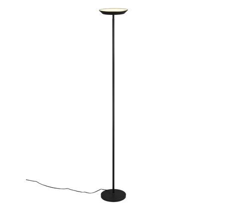Lámpara de pie Trio Specter LED negro mate 178cm R47841132