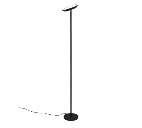 Lámpara de pie Trio Specter LED negro mate 178cm R47841132