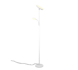 Lámpara de pie Specter Trio blanco LED regulable 47842131