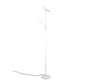 Lámpara de pie Specter Trio blanco LED regulable 47842131