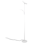 Lámpara de pie Specter Trio blanco LED regulable 47842131