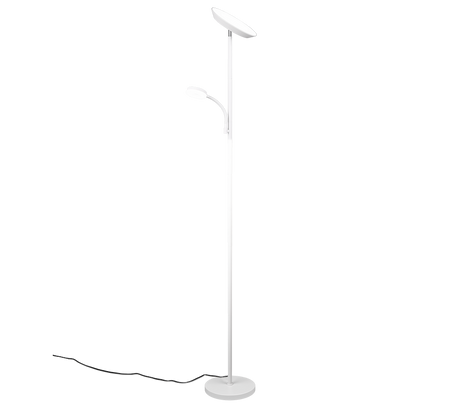 Lámpara de pie Specter Trio blanco LED regulable 47842131