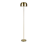 Lámpara de pie Trio Jeff LED latón mate táctil 3000K 147cm R49151108