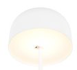 Lámpara de pie Trio Jeff LED blanco mate táctil 3000K 147cm R49151131