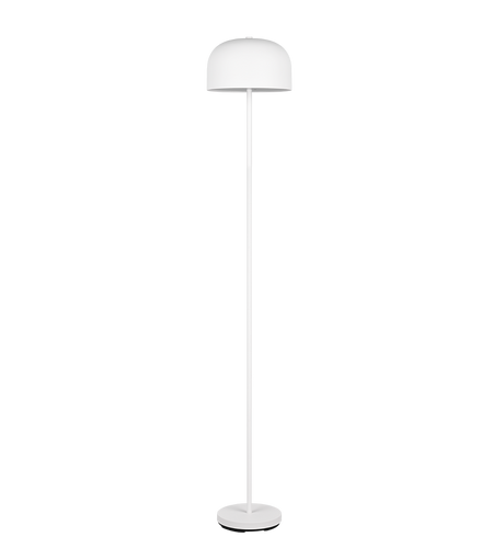 Lámpara de pie Trio Jeff LED blanco mate táctil 3000K 147cm R49151131