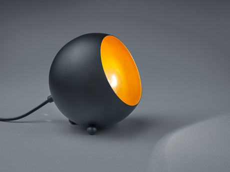 Lámpara de sobremesa Trio Billy LED negro mate 2700K R50101032