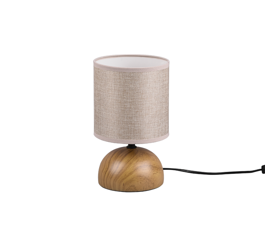 Lámpara de sobremesa Trio Luci LED wood imitation 3000K R50351035