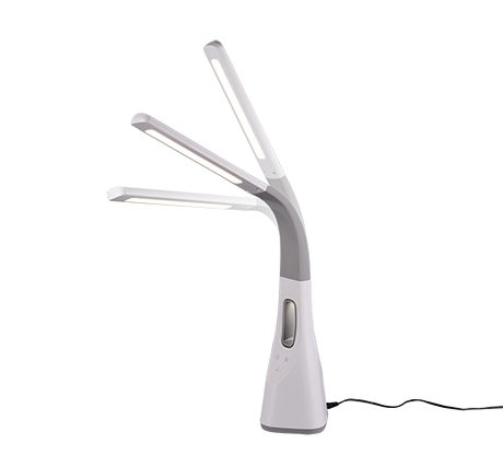 Flexo de sobremesa Trio Vento LED blanco táctil 3000K regulable R50381101