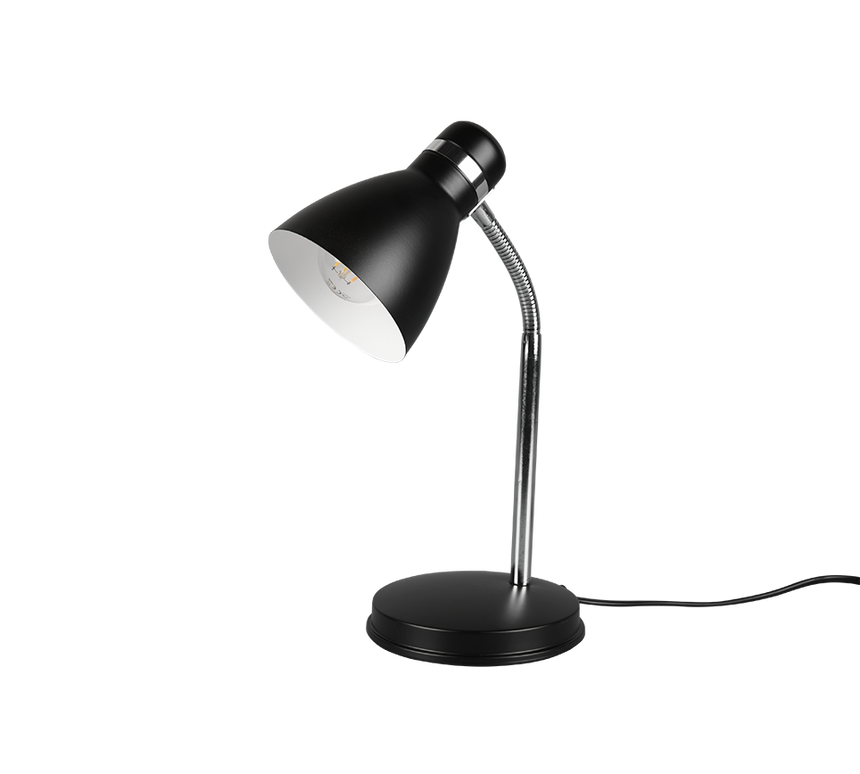 Flexo de sobremesa Trio Harvey LED negro mate 2700K R50731032