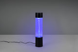 Lámpara de sobremesa Trio Tornado LED negro mate 34cm R50751032