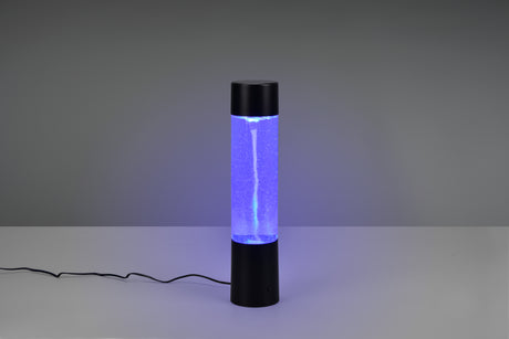 Lámpara de sobremesa Trio Tornado LED negro mate 34cm R50751032