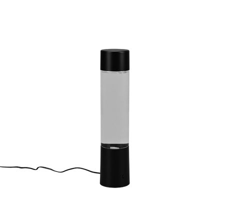 Lámpara de sobremesa Trio Tornado LED negro mate 34cm R50751032