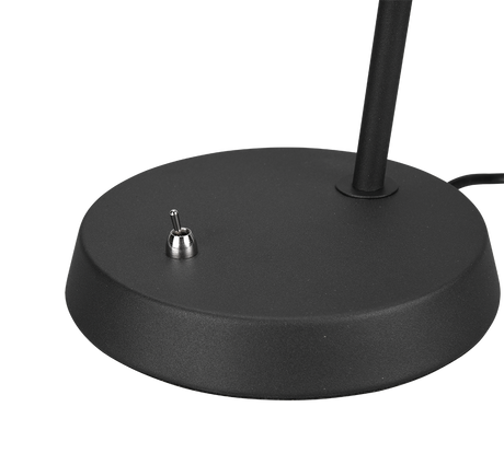 Lámpara de sobremesa Trio Enzo LED negro mate 3000K 50,1cm R50781032