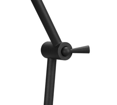 Lámpara de sobremesa Trio Enzo LED negro mate 3000K 50,1cm R50781032