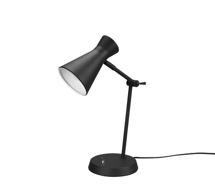 Lámpara de sobremesa Trio Enzo LED negro mate 3000K 50,1cm R50781032
