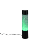 Lámpara de sobremesa Trio Glitter LED negro mate 34cm R50871032
