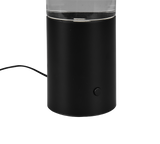 Lámpara de sobremesa Trio Glitter LED negro mate 34cm R50871032