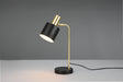 Lámpara de sobremesa Trio Adam LED negro y dorado 2700K 43,5cm R51041080
