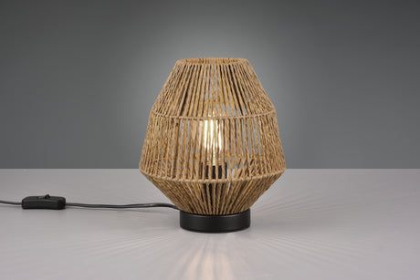 Lámpara de sobremesa Trio Miki LED brown 2700K R51101026