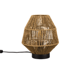 Lámpara de sobremesa Trio Miki LED brown 2700K R51101026