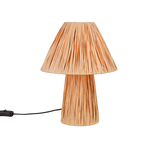Lámpara de sobremesa Trio Anea LED natural finish 2700K 31cm R51752036