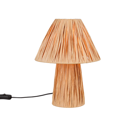 Lámpara de sobremesa Trio Anea LED natural finish 2700K 31cm R51752036