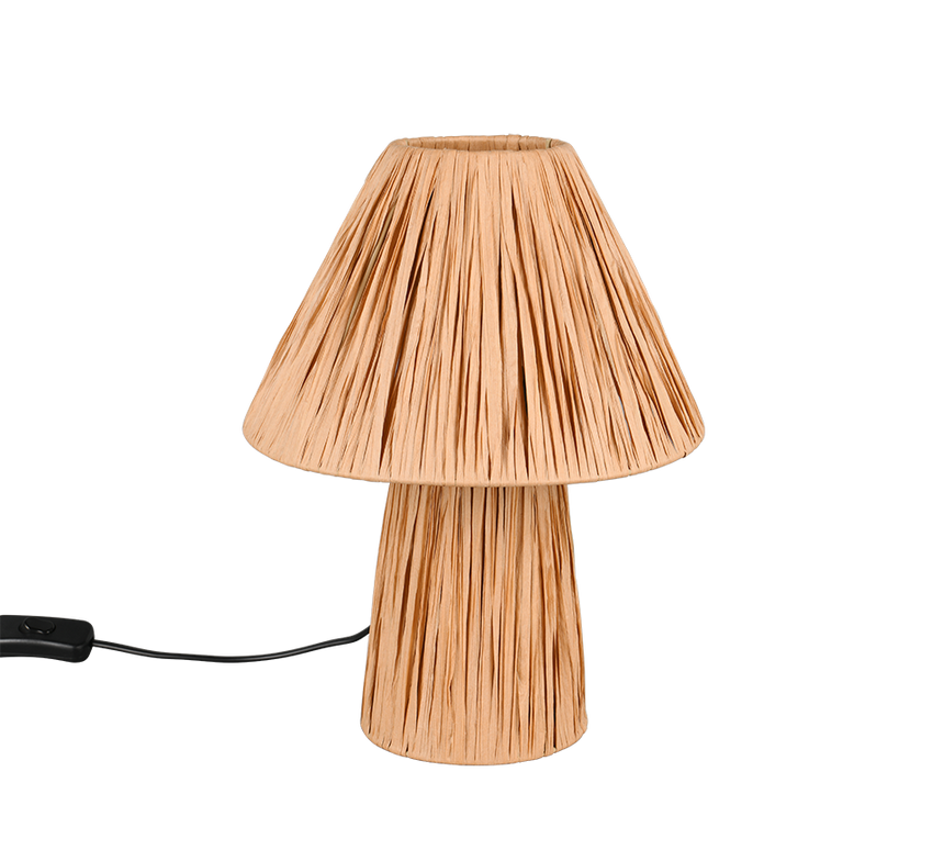 Lámpara de sobremesa Trio Anea LED natural finish 2700K 31cm R51752036