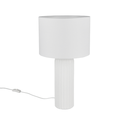 Lámpara de sobremesa Trio Blair LED blanco mate 2700K 51cm R51811031
