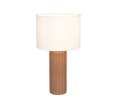 Lámpara de sobremesa Trio Blair LED mokka 2700K 51cm R51811072