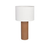 Lámpara de sobremesa Trio Blair LED mokka 2700K 51cm R51811072