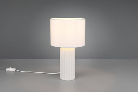 Lámpara de sobremesa Trio Blair LED blanco mate 2700K 36cm R51811931