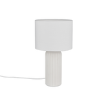 Lámpara de sobremesa Trio Blair LED blanco mate 2700K 36cm R51811931