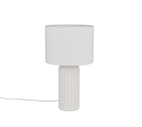 Lámpara de sobremesa Trio Blair LED blanco mate 2700K 36cm R51811931