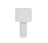 Lámpara de sobremesa Trio Blair LED blanco mate 2700K 36cm R51811931