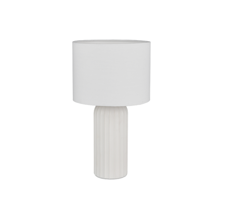 Lámpara de sobremesa Trio Blair LED blanco mate 2700K 36cm R51811931