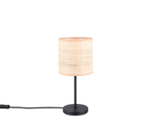 Lámpara de sobremesa Trio Aimee LED negro mate 2700K 37cm R51851036