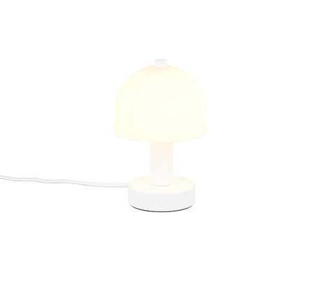 Lámpara de sobremesa Trio Glenn blanco mate R51961031